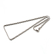Collares de cadena de cuerda de 304 acero inoxidable STAS-M174-013P-2