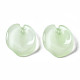 Colgantes de vidrio de jade de imitación pintados con spray GLAA-N042-003-B01-2