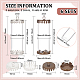 Benecreat diy kit de fabricación de colgantes de botellas de deseos GLAA-BC0001-25-2