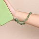 Natural Green Aventurine Chips Cell Phone Lanyard Wrist Strap HJEW-SW00018-01-6