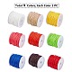 9 rouleaux de cordons polyester ciré 9 couleurs YC-PH0002-24-1.5mm-2