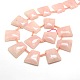 Trapezoid Natural Rose Quartz Beads Strands G-P063-140-2