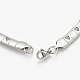 304 Stainless Steel Chain Necklaces STAS-Q226-06-8mm-3