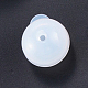 シリコンモールド  レジン型  UVレジン用  エポキシ樹脂ジュエリー作り  ラウンド  球型  ホワイト  内径：20mm DIY-L021-08A-2