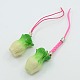 Vegetables Chinese Cabbage Resin Mobile Straps RESI-AB055-2