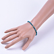 Natürliche gemischte Edelstein-Stretch-Armbänder BJEW-JB04556-4