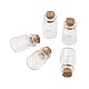 Contenitori tallone bottiglie di vetro vaso di vetro chiaro AJEW-JP0001-02-2