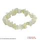 Nouvelles puces de jade naturelles étirer bracelets BJEW-BB16534-A-3