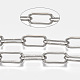 Cadenas de clips de hierro sin soldar CH-S125-09B-P-1