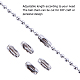 304 Stainless Steel Ball Chains CHS-BC0001-05P-A-2