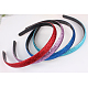 Accessoires de bande de cheveux en plastique uni OHAR-E008-08-4