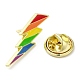 Булавки с эмалью Pride Rainbow JEWB-Z011-01B-G-3