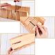 Pandahal DIY-Seifenherstellungssets – Seifenschneider aus Holz mit gewellter DIY-PH0004-57-4