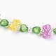 Acryliques perles de colliers d'enfants NJEW-JN02235-05-2