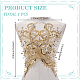 Patchs en tissu polyester&nbsp;PATC-WH0022-49A-2