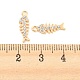 Brass Micro Pave Cubic Zirconia Pendant KK-E090-30G-3