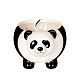 Joli porte-bol en fil de porcelaine fait à la main en forme de panda SENE-PW0022-05-5