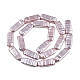 Hilos de cuentas de perlas de imitación de plástico abs KY-N015-04-05D-2