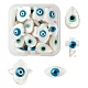 40pcs 4 perles de coquillages d'eau douce naturels de style SHEL-LS0001-06-1