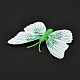 ПВХ пластиковые искусственные 3d украшения бабочки DIY-I072-02D-3
