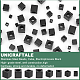 Unicraftale 60pcs 4 style 304 perles en acier inoxydable STAS-UN0038-22-5