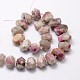 Chapelets de perles en tourmaline naturelle G-H038-24-2