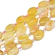 Natural Banded Agate/Striped Agate Beads Strands G-L544-010D-1