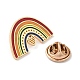Alfileres de esmalte con tema de arcoíris del orgullo JEWB-G031-01A-3