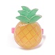 3D Fruit Resin Open Cuff Rings for Kids RJEW-JR00576-3
