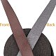 GORGECRAFT Leather Strap 3/4 Inch Wide 196 inch Long Jewelry Crafts Braided Leather Cord for Crafts Tooling Workshop Handmade DIY-WH0167-33B-4