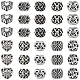 80 stücke 10 stile legierung europäischen perlen&nbsp;FIND-PA0001-14-7