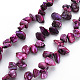 Chapelets de perles en Keshi naturel PEAR-S021-029D-1