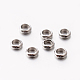 Rondelle 201 Stainless Steel Spacer Beads STAS-E082-06-1