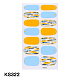 Nail Art Sticker Decals Full-Cover-Designs MRMJ-Q063-KS322-1
