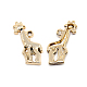 Nickel Free & Lead Free Golden Alloy Giraffe Pendants PALLOY-J218-108G-1