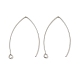 316 Surgical Stainless Steel Earring Hooks STAS-P336-07A-P-1