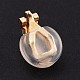 Cuscinetti per orecchini in silicone comfort KY-G012-02-3