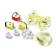 Kits de fabrication de décoration de pendentif en perles de couleur bonbon DIY-P081-B06-2