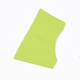 Coe 90溶融紙吹雪ガラスチップ  DIYの創造的な溶融ガラスアート作品  芝生の緑  5.5~62.5x2.5~35x0.1~1.5mm DIY-G018-01F-3