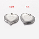 Handmade Valentines Day Gifts Ideas for Him 201 Stainless Steel Pendants X-STAS-Q102-1