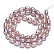 Fili di perle di perle d'acqua dolce coltivate naturali PEAR-N012-04Q-2
