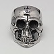 Cool Halloween Jewelry Skull Rings for Men RJEW-F006-090-1