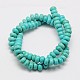 Chapelets de perles en turquoise synthétique TURQ-G109-6x3mm-06-3