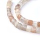 Chapelets de perles de sunstone naturelle naturelles G-F619-31-3
