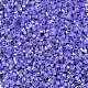 シリンダーシードビーズ  セイロン  丸い穴  均一サイズ  ミディアムスレートブルー  2x1.5mm  穴：0.8mm  約888個/10g X-SEED-H001-E13-4