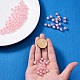 Perles en acrylique transparente&nbsp;TACR-YW0001-03F-4