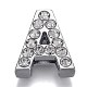 Alloy Slide Charms RB-F034-01-P-RS-3