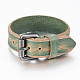 Vegetable-Tanned leather Cord Bracelets BJEW-H523-05A-1