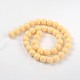 Faceted Round Shell Pearl Bead Strands BSHE-J012-12mm-04-2