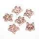 Alloy Butterfly Charms PALLOY-J689-26RG-AAA-1